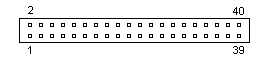 40 PIN IDC оюою