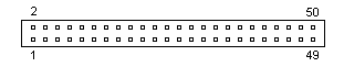 50 PIN IDC оюою